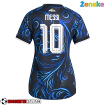 Ženske Nogometnih dresov Argentina Lionel Messi #10 Gostujoči SP 2026 Kratki rokavi